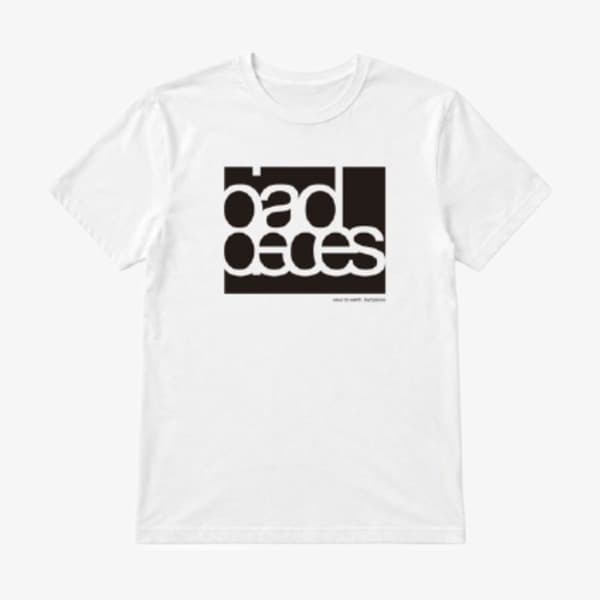 웨이브 투 어스 정규 2집 bad pieces 로고 티셔츠